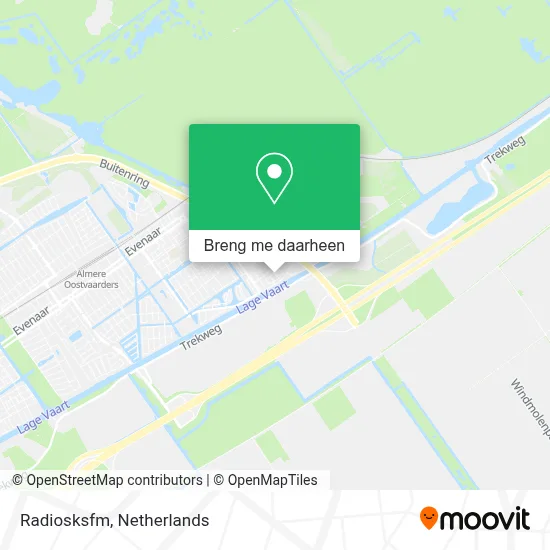 Radiosksfm kaart