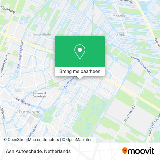 Asn Autoschade kaart