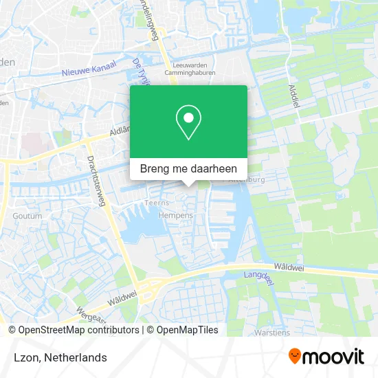 Lzon kaart
