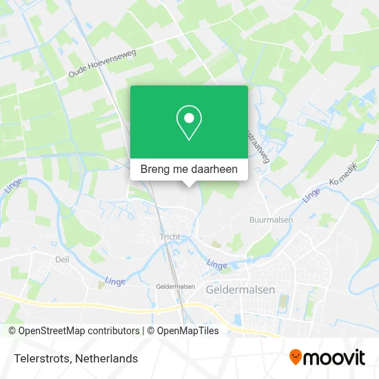 Telerstrots kaart