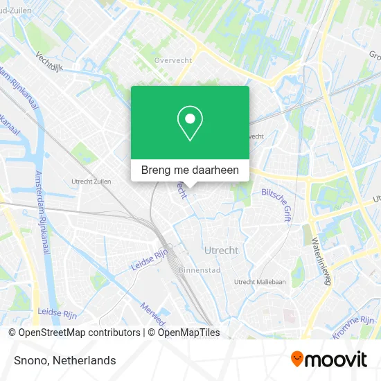 Snono kaart