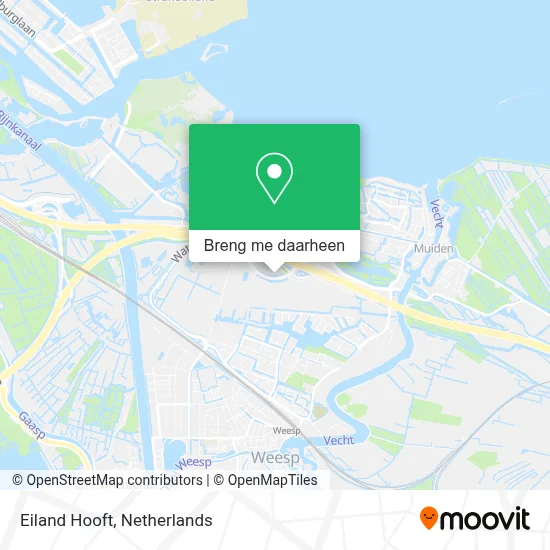 Eiland Hooft kaart