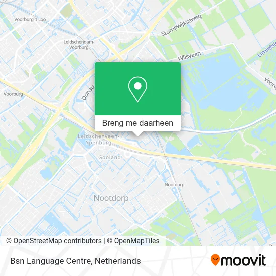 Bsn Language Centre kaart