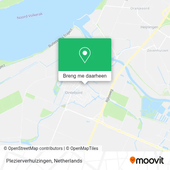 Plezierverhuizingen kaart