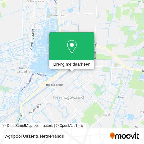 Agripool Uitzend kaart