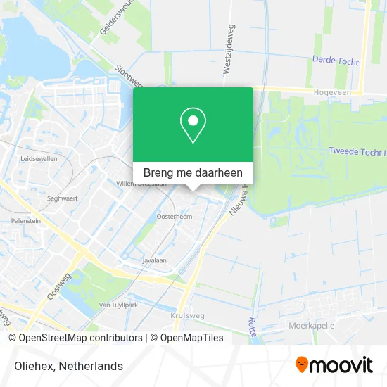Oliehex kaart