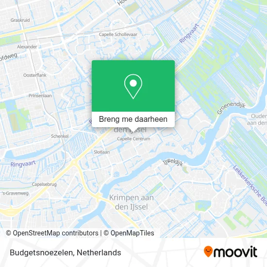 Budgetsnoezelen kaart