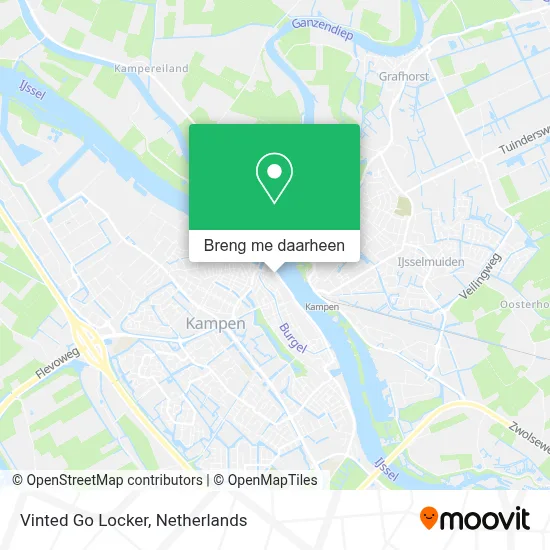 Vinted Go Locker kaart