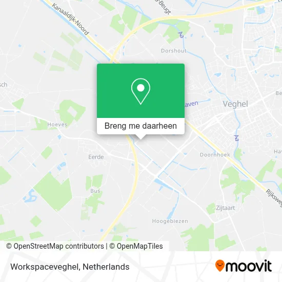 Workspaceveghel kaart