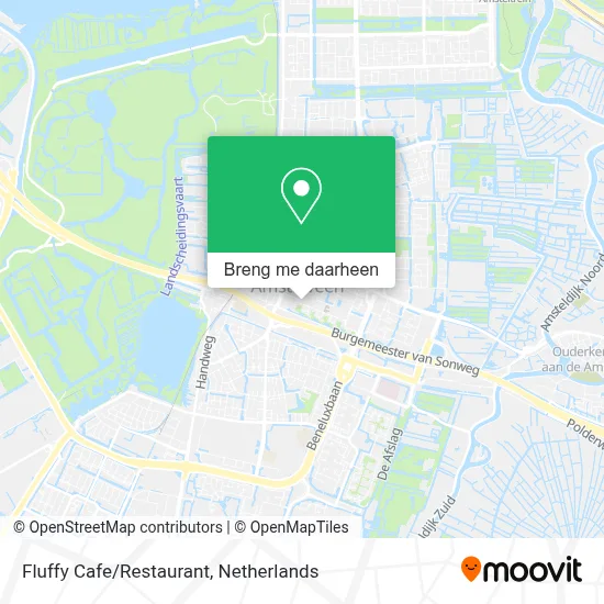 Fluffy Cafe/Restaurant kaart