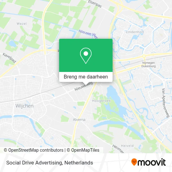 Social Drive Advertising kaart