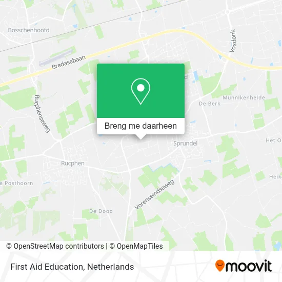 First Aid Education kaart
