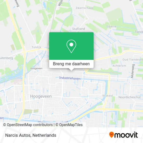 Narcis Autos kaart