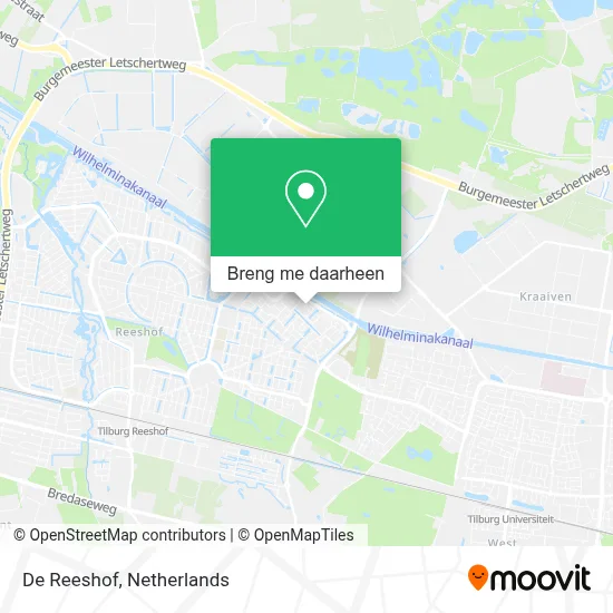 De Reeshof kaart