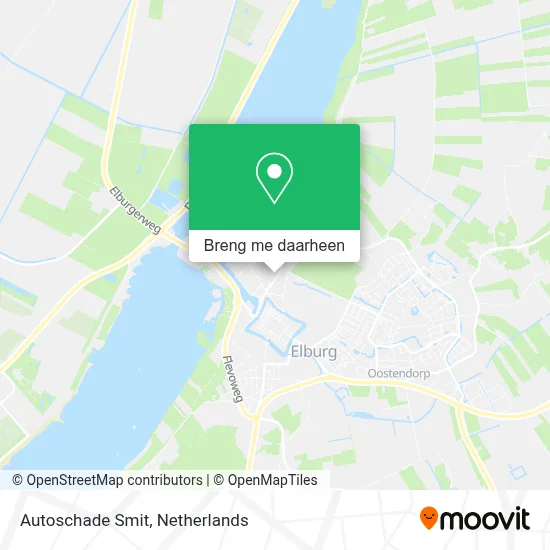 Autoschade Smit kaart