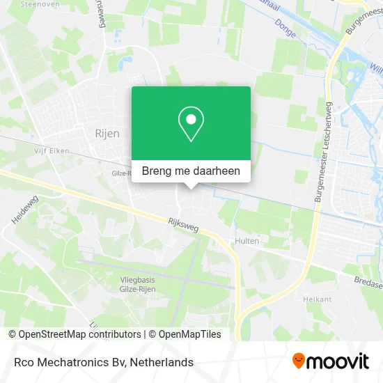 Rco Mechatronics Bv kaart