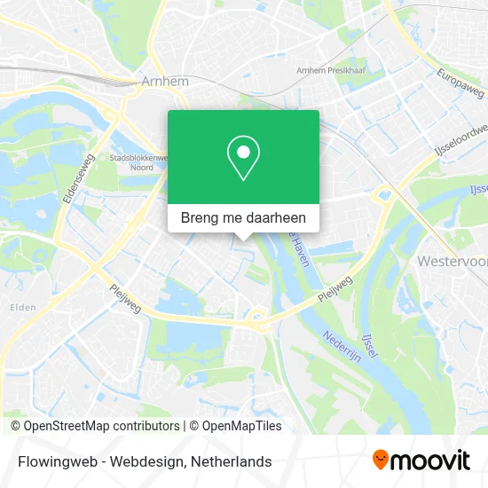 Flowingweb - Webdesign kaart