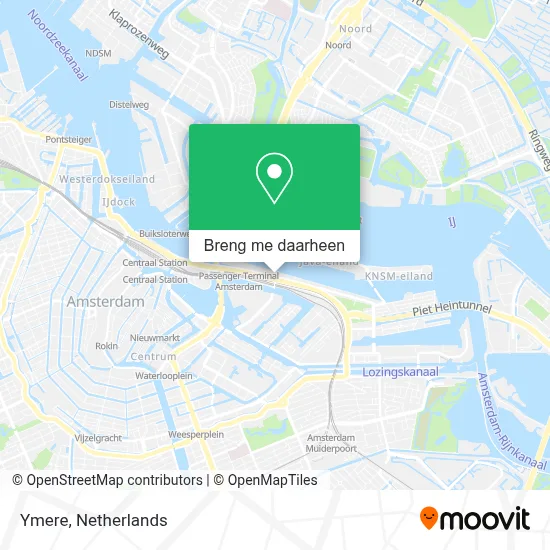 Ymere kaart