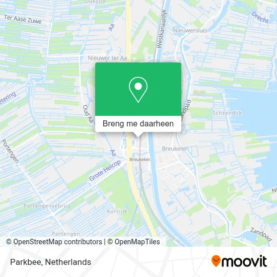 Parkbee kaart