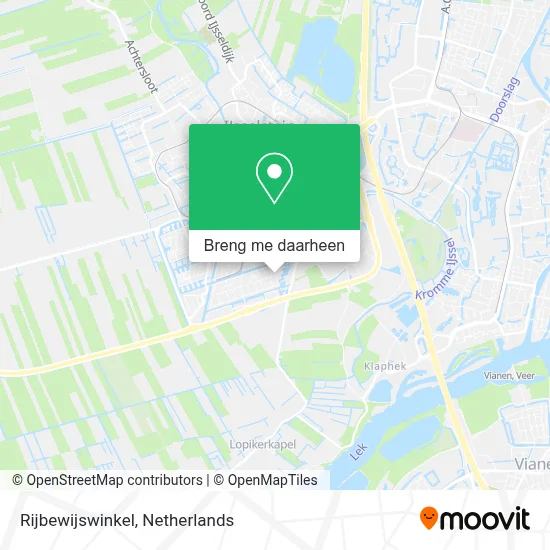 Rijbewijswinkel kaart