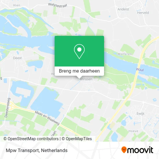 Mpw Transport kaart