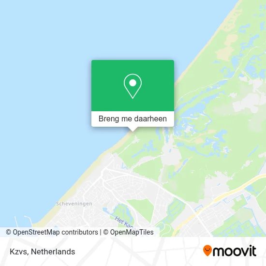 Kzvs kaart