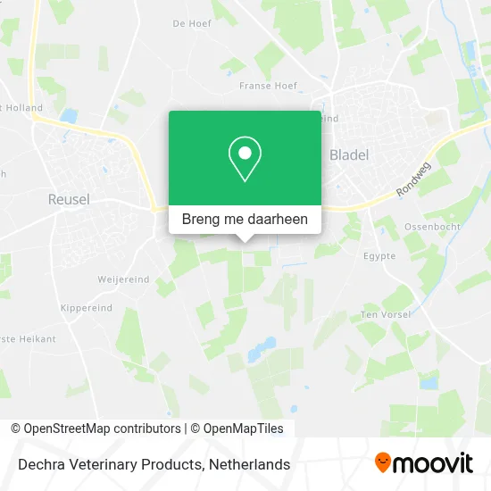 Dechra Veterinary Products kaart