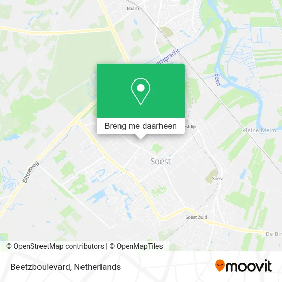 Beetzboulevard kaart