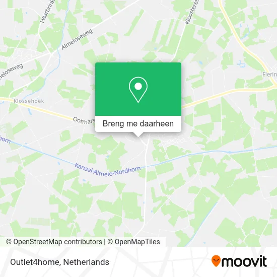 Outlet4home kaart