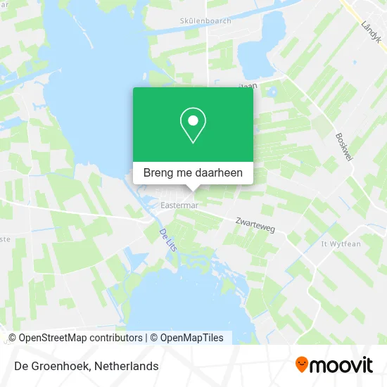 De Groenhoek kaart