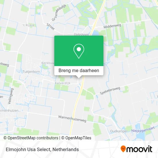Elmojohn Usa Select kaart