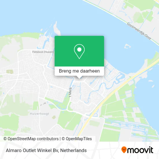 Almaro Outlet Winkel Bv kaart
