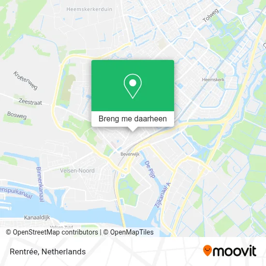 Rentrée kaart