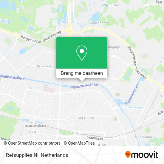 Refsupplies Nl kaart