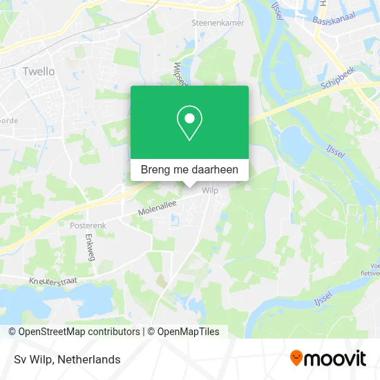 Sv Wilp kaart