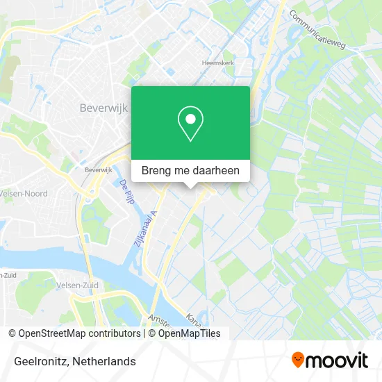 Geelronitz kaart