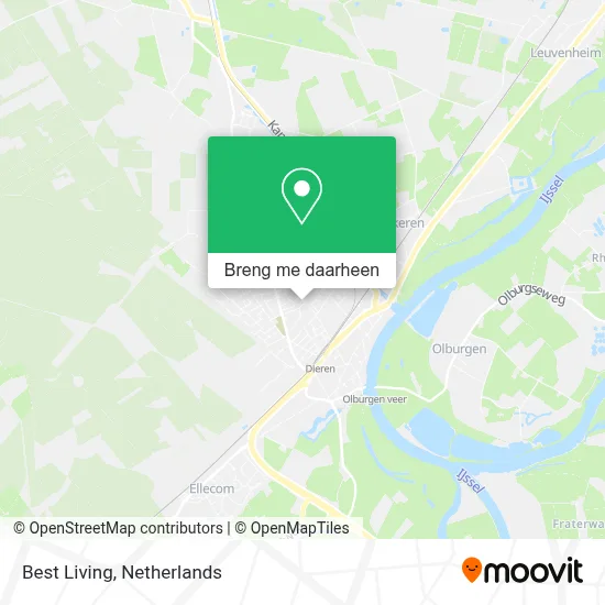 Best Living kaart