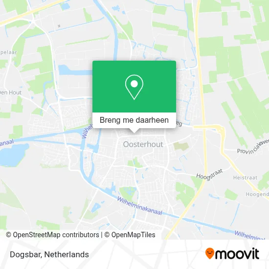 Dogsbar kaart