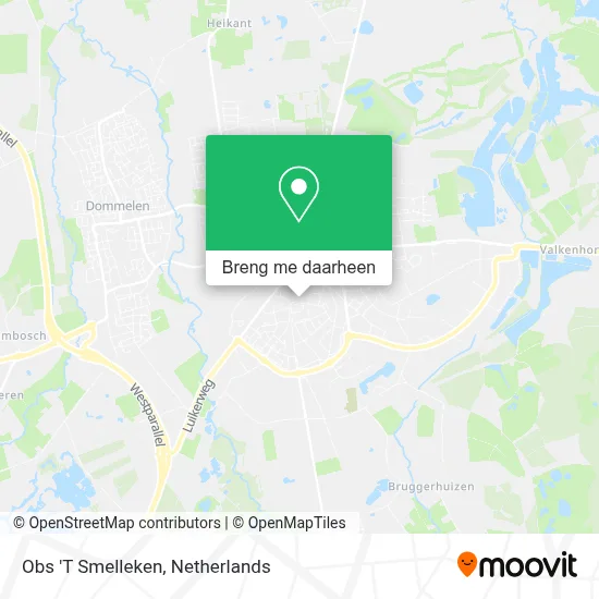 Obs 'T Smelleken kaart