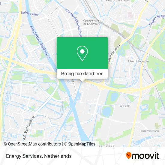 Energy Services kaart