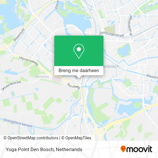Yoga Point Den Bosch kaart