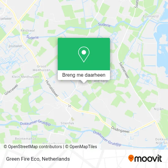 Green Fire Eco kaart