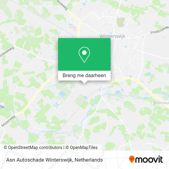 Asn Autoschade Winterswijk kaart