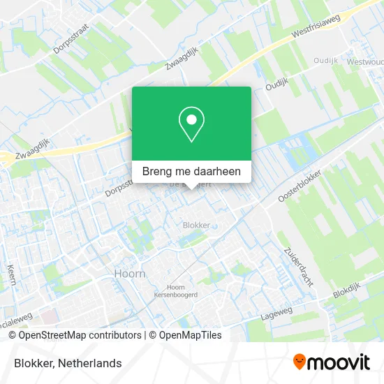 Blokker kaart