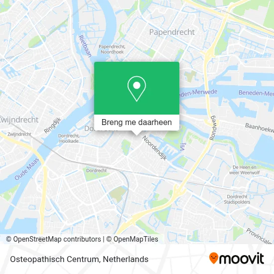 Osteopathisch Centrum kaart