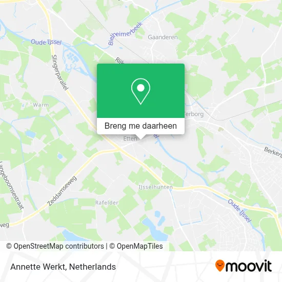 Annette Werkt kaart