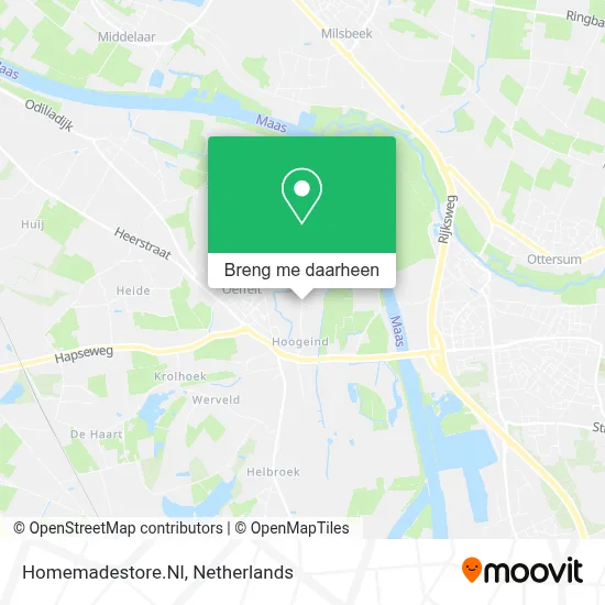 Homemadestore.Nl kaart