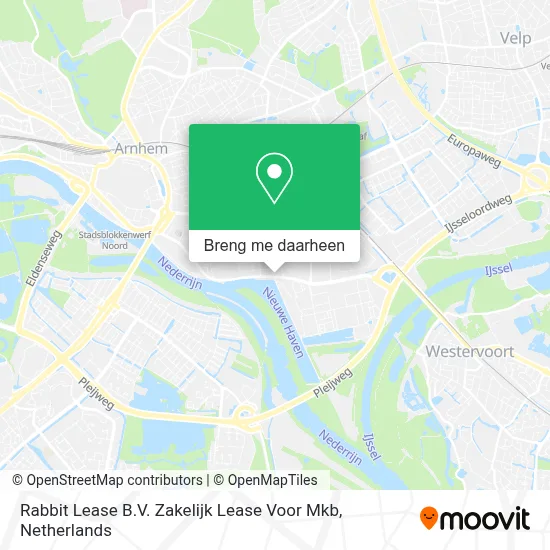 Rabbit Lease B.V. Zakelijk Lease Voor Mkb kaart