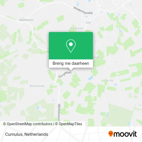 Cumulus kaart