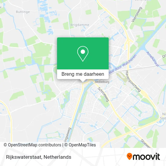 Rijkswaterstaat kaart